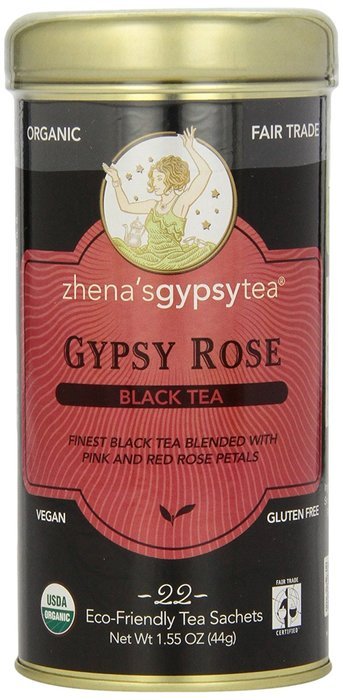 Zhena's Gypsy Tea, Gypsy Rose, 22 Count Tea Sachet, 1.55oz N6
