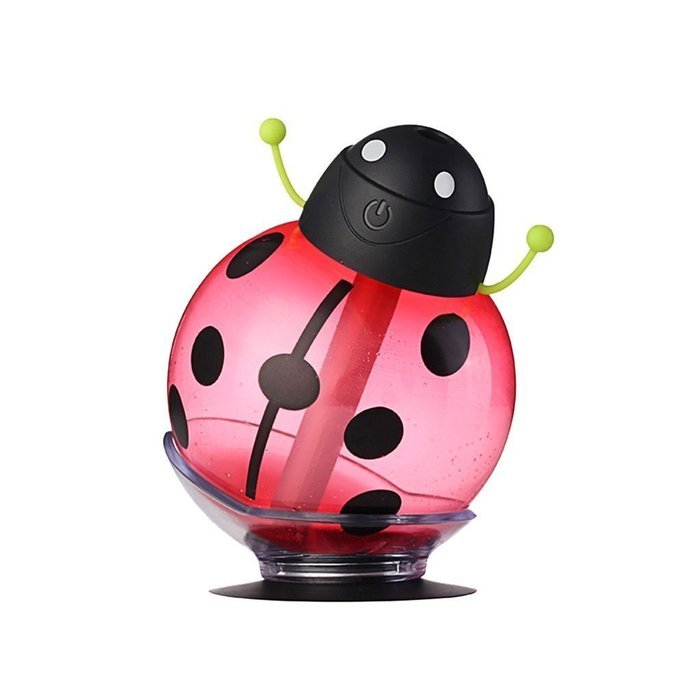 mall ladybug TLY-42 led Mini Air Humidifier DC 5V Room Air Diffuser USB Portable ABS Water Bottle Cap Aroma Mist... N5