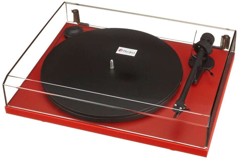 Pro-Ject Essentail II Turntable - Matte Red N8