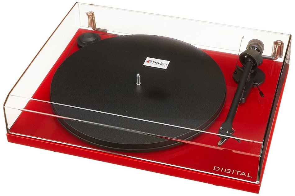 Pro-Ject Essentail II Turntable - Matte Red N11