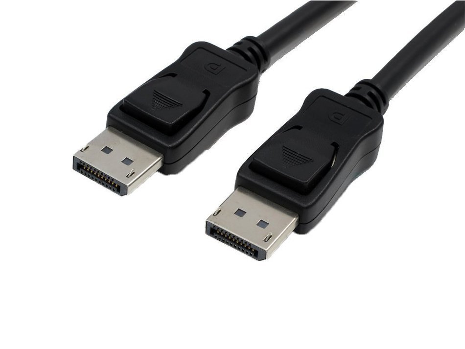 Accell B142C-003B UltraAV DisplayPort to DisplayPort 1.2 Cable with Latches - 3.3 Feet (1 Meter)