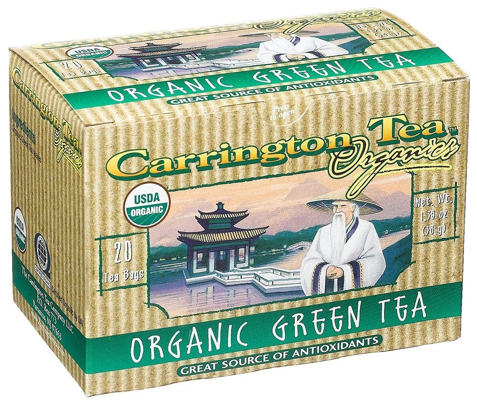 Carrington Green Tea, Original, 20 Tea Bags (Pack of 6) N3
