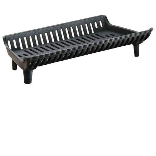 16" Cast Iron Fireplace Grate with 2.5" Legs