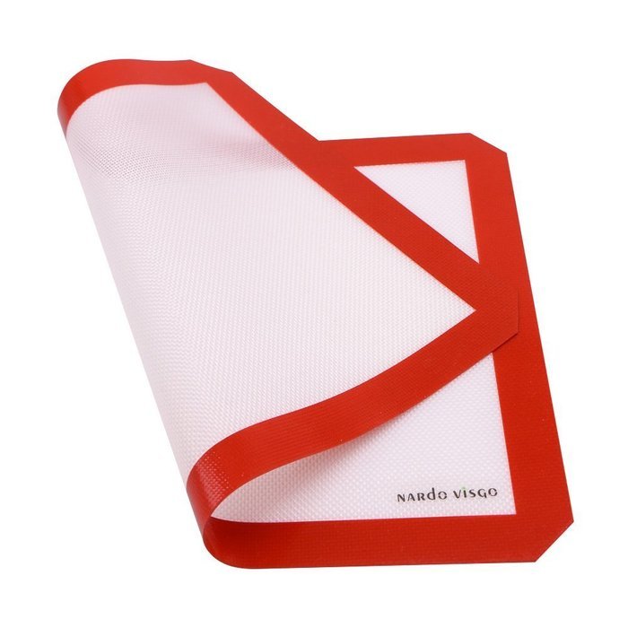 Nardo Visgo&reg; Non-Stick Silicone Cooking Baking Mat (Half Sheet Size,11-5/8" x 16-1/2") and Silicone Cooking Gloves... N13