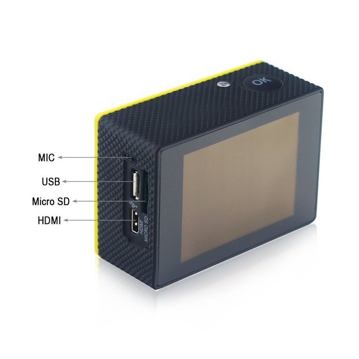 Ultra 4K HD 1080P 98-Feet(30-meter) Waterproof WiFi DVR DV Action Sports Camera Video Camcorder N3