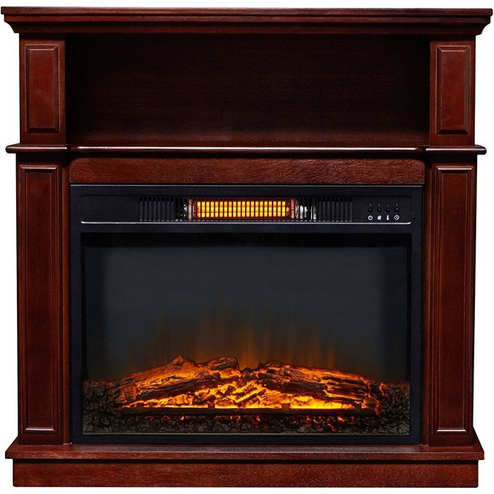 Kissmoji Electric Fireplace Media Cabinet N3