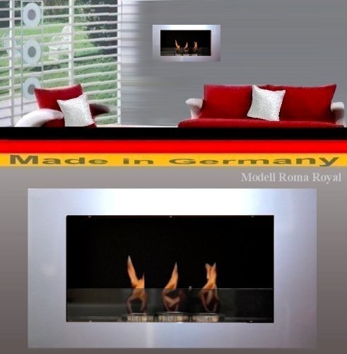 Fireplace Construction ( df-shopping ) Gel And Ethanol Fireplace Model Roma Royal Color Selection White N3