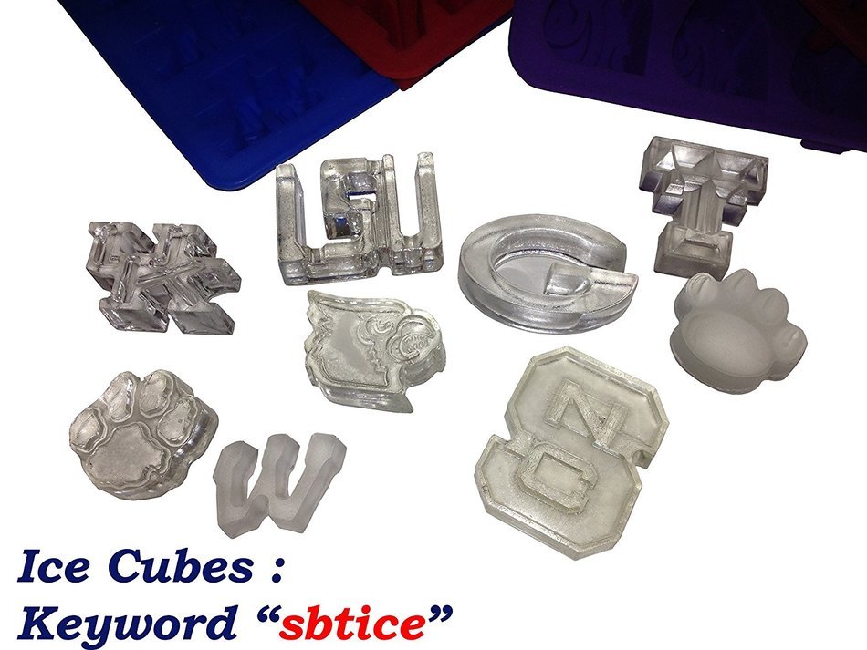 NCAA Ice Trays & Candy Mold N2
