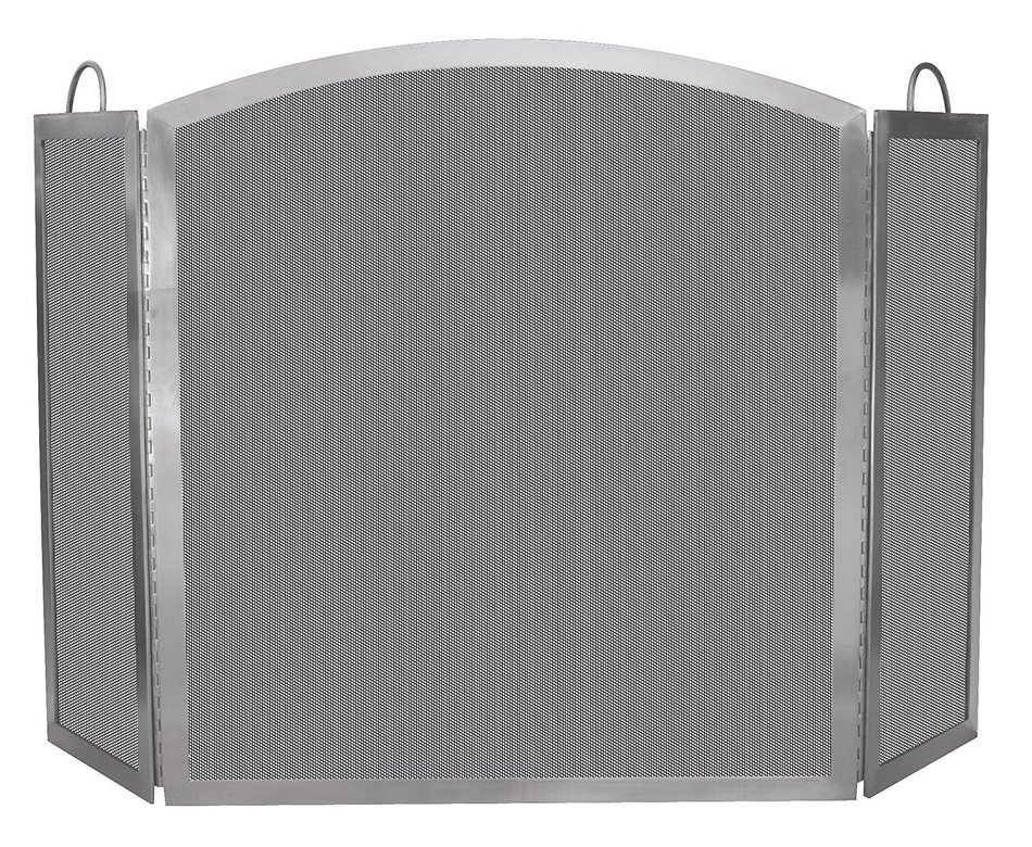 Uniflame, S-7700, 3 Fold 304 Stainless Steel Screen with Handles