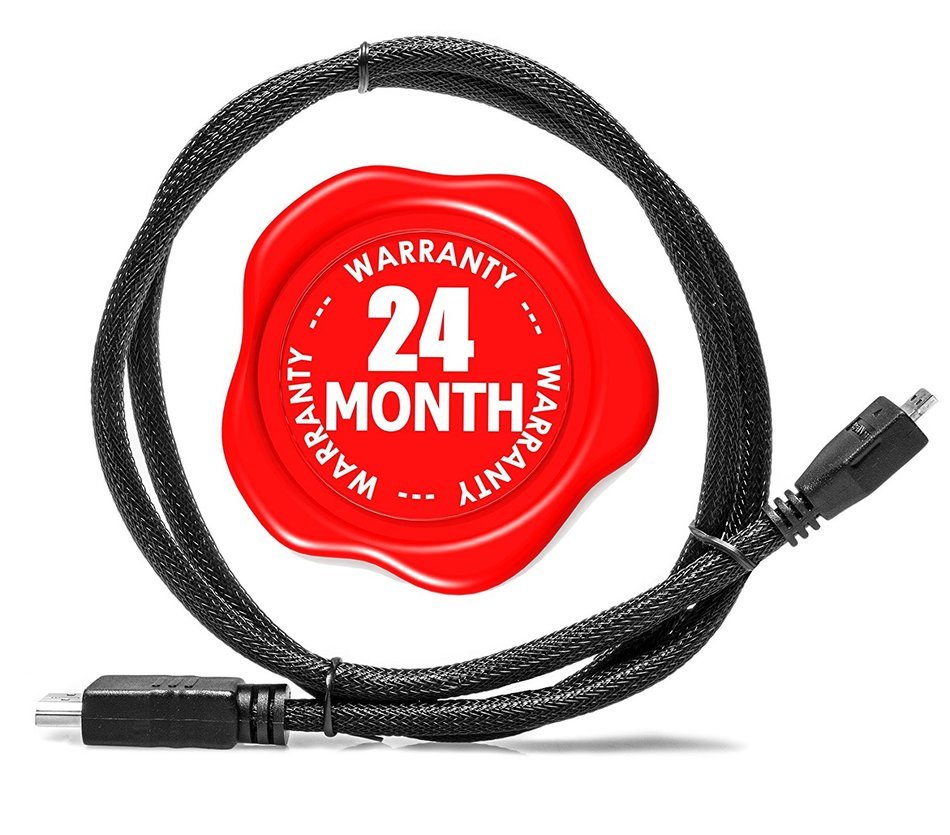 Pwr+&reg; Extra Long 12 Feet Micro-HDMI-Cable for Lenovo Yoga 2 Pro 3 Yoga 700 710, Lenovo N20P Chromebook, Ideatab...