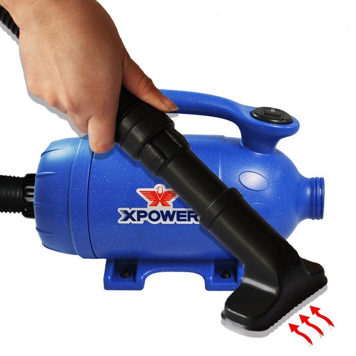 Xpower B-3 2 HP 2-Speed 2-in-1 Pet Dryer and Vacuum N3