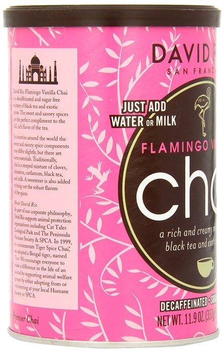 David Rio Chai Mix, Tiger Spice, 14 Ounce N53