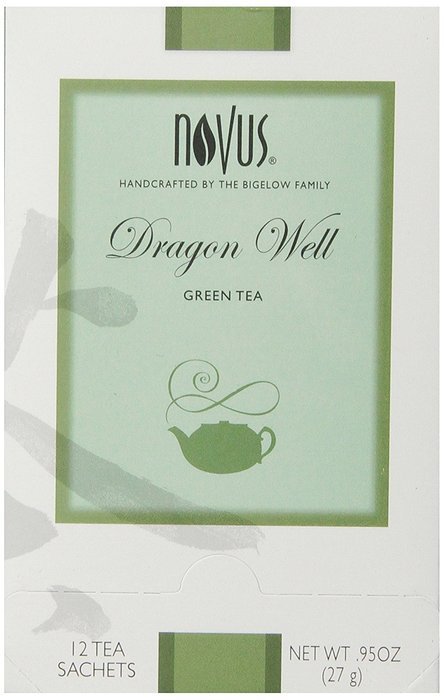 Novus Dragon Well Green Tea, 12 Count Tea Bag N2