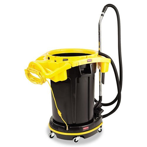 Rubbermaid Commercial DVAC Straight Suction Vacuum Cleaner, 8 A, 41 lbs, Black - one vacuum cleaner, cord, straight...