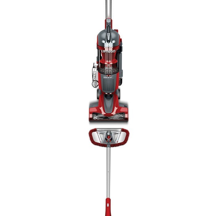 Dirt Devil Lift and Go Vacuum with Swipes, Red - Corded N3