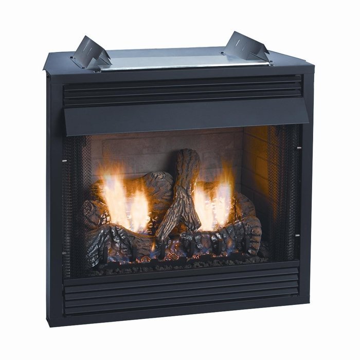 Deluxe 42 inch Vent-Free Firebox - Louver