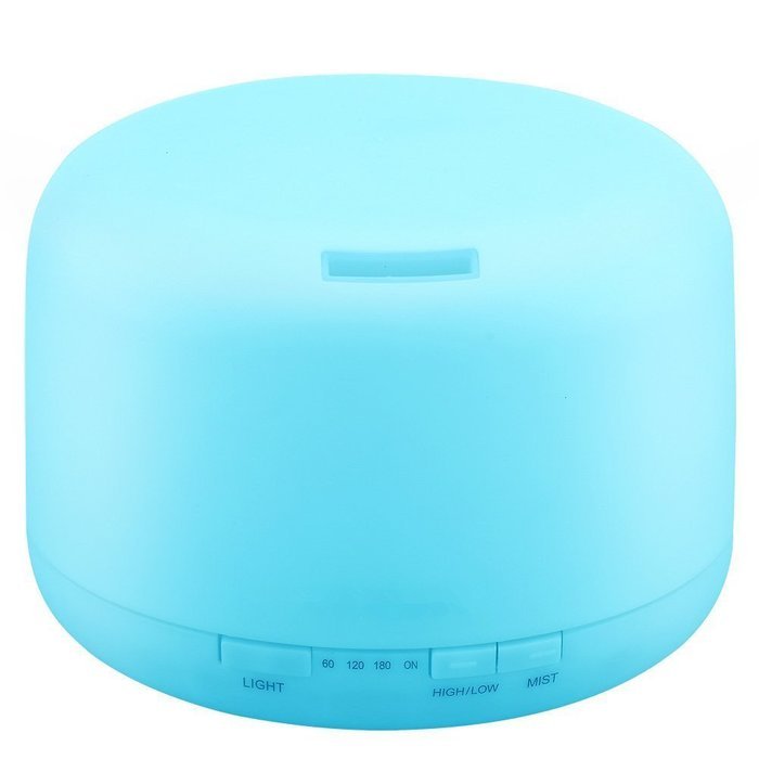 Magnet Ultrasonic 500ml Aromatherapy Essential Oil Diffuser with 4 Timer Settings 7 LED Color Changing Lamps