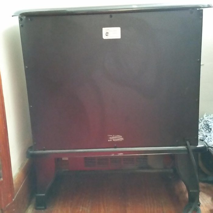 1500W Vintage Fireplace Free Standing Stove N4
