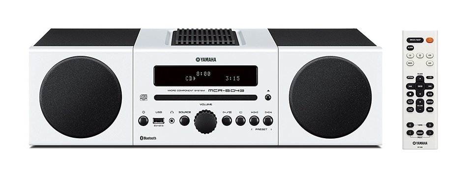 Yamaha MCR-B043RE Desktop Audio System, Red