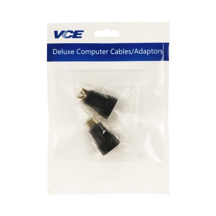 HDMI Mini Adapter,VCE (2-PACK) Gold Plated Mini HDMI to HDMI Male to Female Converter N5