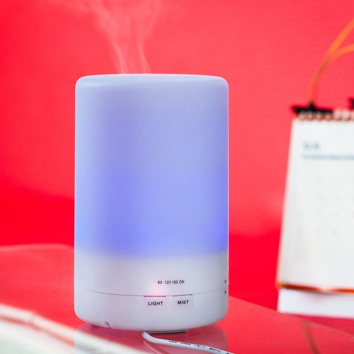 Anchellyn 500ML Aromatherapy Essential Oil Diffuser Auto Shut off Cool Aroma Mist Humidifier with 7 Colors LED... N6