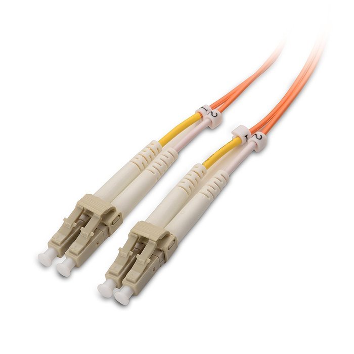 Cable Matters 10Gb 40Gb Multimode OM3 Duplex 50/125 OFNP Fiber Patch Cable LC to LC - 10m