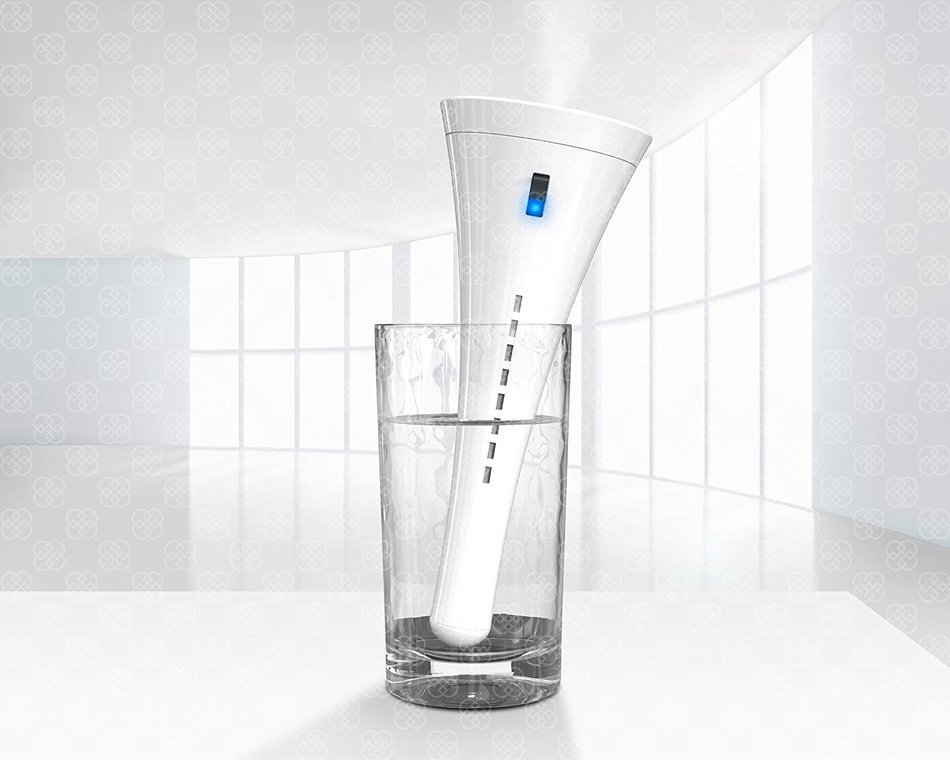 Cool Mist Travel Humidifier Stick, Desk Top Mini Portable Personal Ultrasonic USB Powered Pure Air with No Fan N2