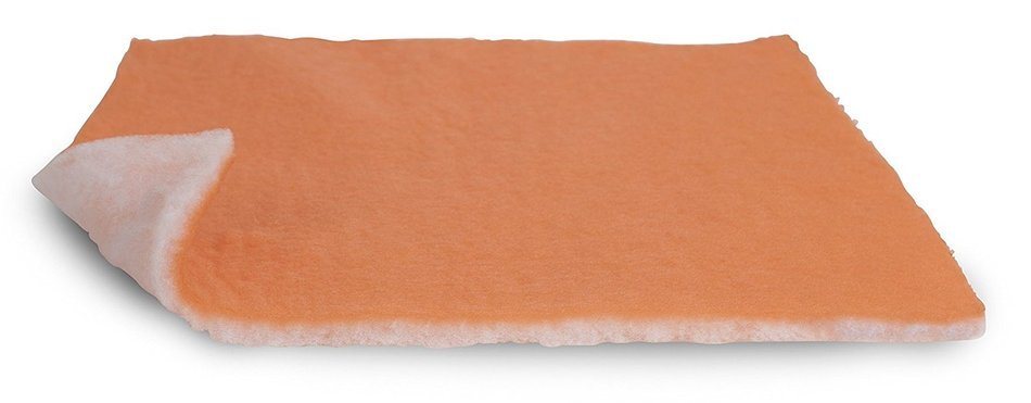Filtration Group 78888 Air Filter Media Pad, VL-OR2, Premium Spray-Bonded High-Lofted Polyester Media, Orange/...