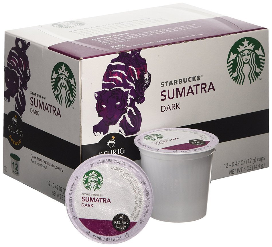 Keurig Starbucks Sumatra Dark Roast, 48 Count N4