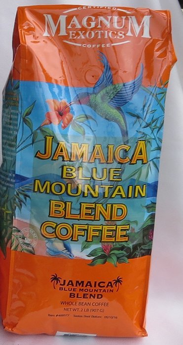 Magnum Exotics JBM Blend Coffee, Whole Bean, 32 Ounce N2