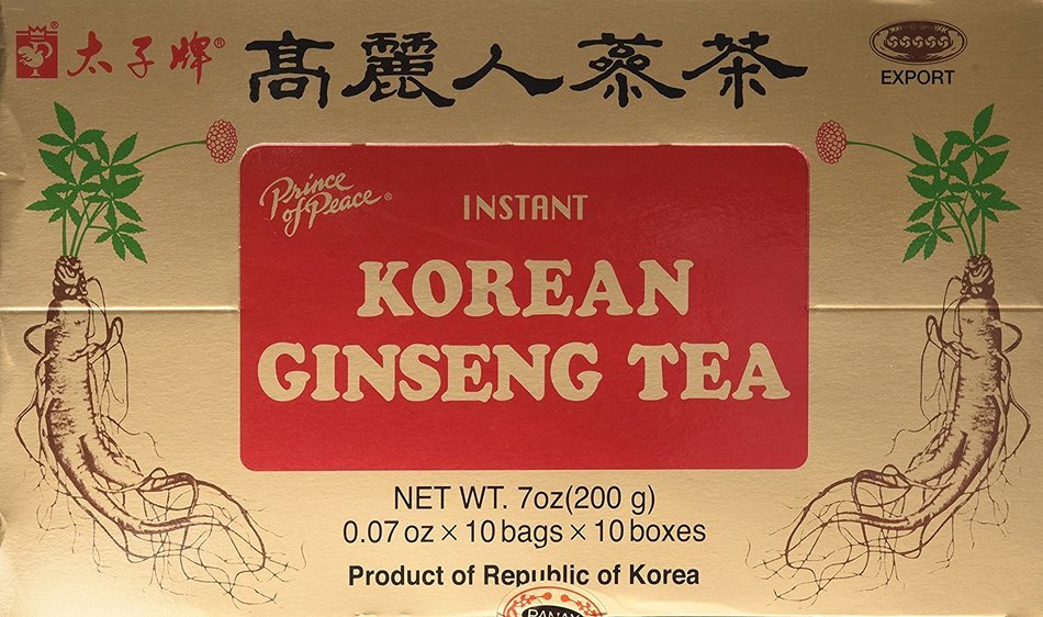 Prince of Peace Korean Ginseng Tea(instant) 0.07 Oz X 10 Bags X 10 Boxes N2