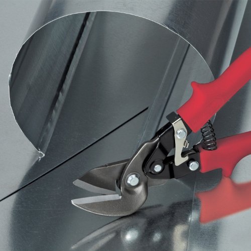Malco M2006 MAX2000 Bulldog 1-1/4-Inch Cut Capacity 10-3/4-Inch Left Cut Offset Aviation Snip N2