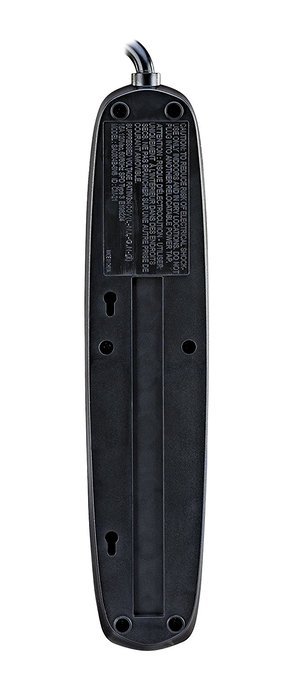V7 SA0706B-8N6 Home/Office Surge Protector (7 Outlets, EMI-/RFI-Filter, Low profile wall plug, keyhole mounting... N3