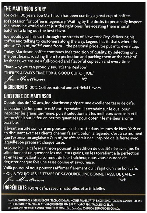 Martinson Coffee, Hazelnut Vanilla Decaf, 24 Single Serve RealCups N60
