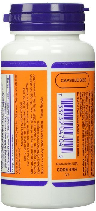 NOW Foods EGCg Green Tea Extract ,400mg, 90 Vcaps N6