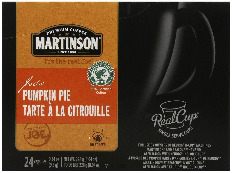 Martinson Coffee, Hazelnut Vanilla Decaf, 24 Single Serve RealCups N64