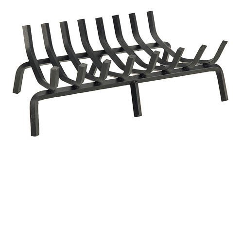 Fireplace Tapered Grates - 4 1/2" Clearance with Center Leg