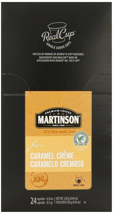 Martinson Coffee, Hazelnut Vanilla Decaf, 24 Single Serve RealCups N77