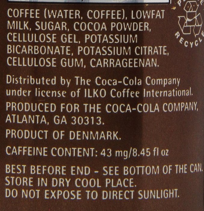 illy issimo Coffee Drink, Caff&egrave;, 6.8-Ounce Cans (Pack of 12) N17