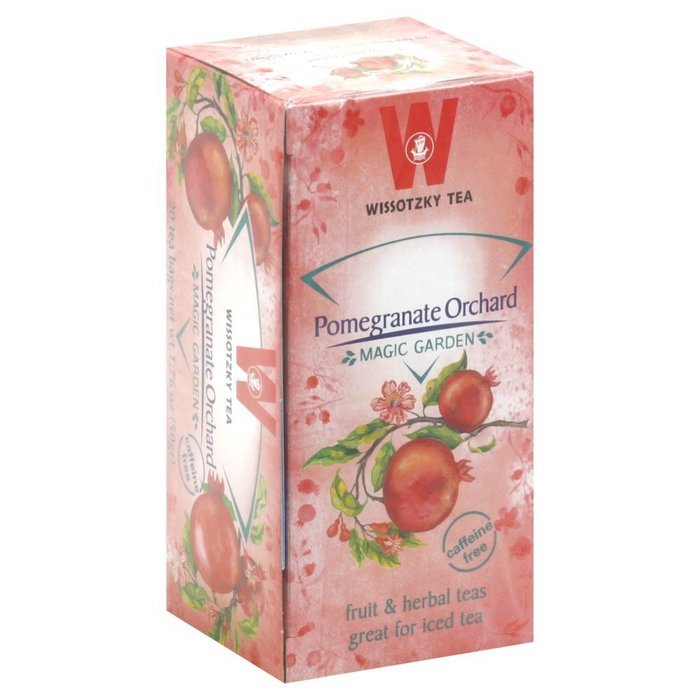 Wissotzky Mango and Passion Fruit, 1.55-Ounce Boxes (Pack of 6) N5