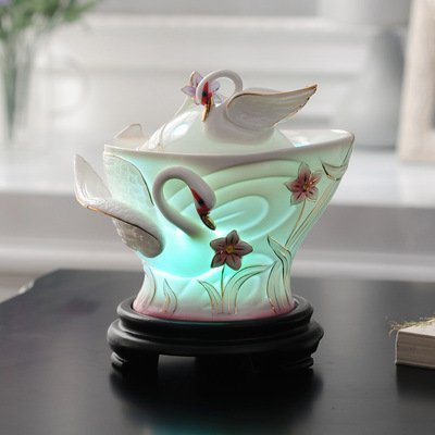FEI&S Ceramic Flowing Water humidifier living room desk Creative gifts home decor ornaments1.22