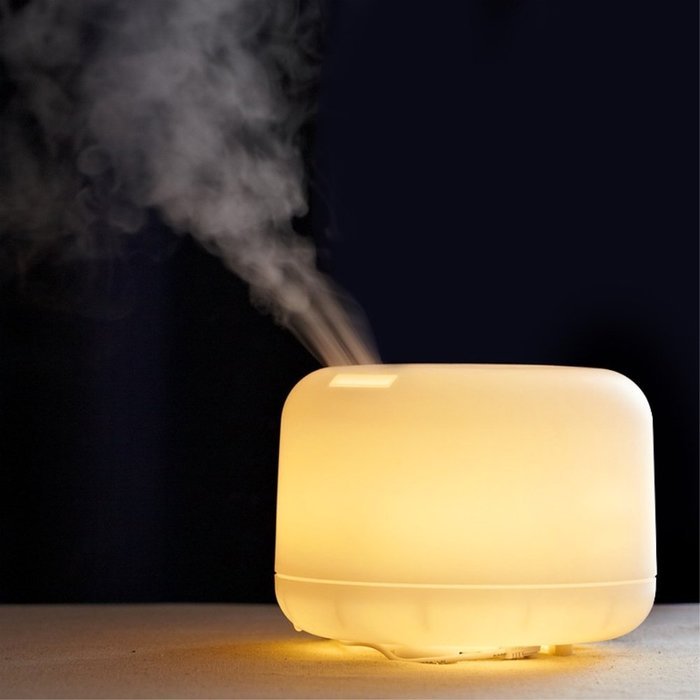 Anchellyn 500ML Aromatherapy Essential Oil Diffuser Auto Shut off Cool Aroma Mist Humidifier with 7 Colors LED... N7
