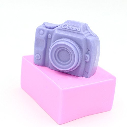 "Camera Silicone Soap Mold Fondant Chocolate Clay Mould" shopping N6