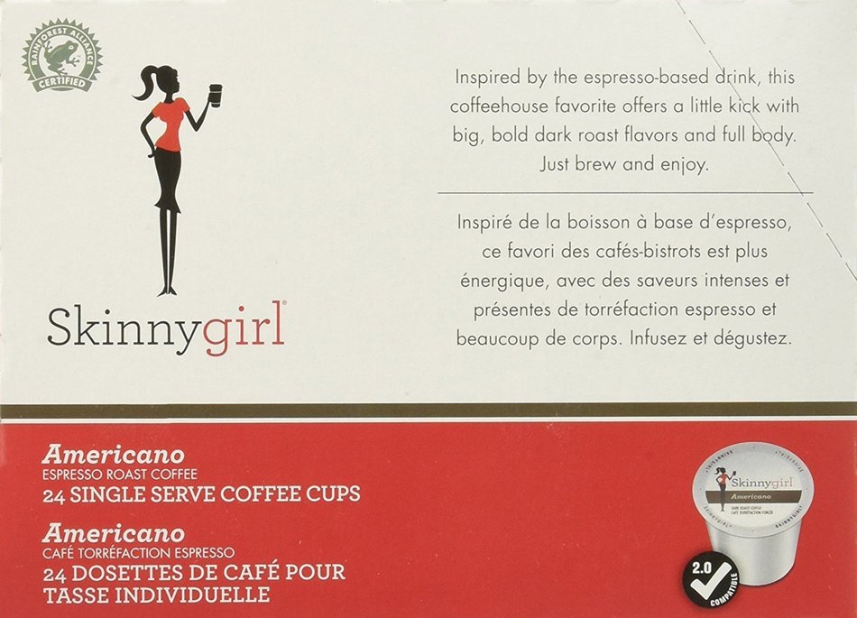 Skinnygirl Half Caff Coffees, 24 Count N3