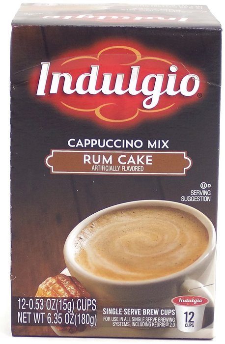 Indulgio French Vanilla Cappuccino Single Serve K-cup, 42 Count (Compatible with 2.0 Keurig Brewers) N144