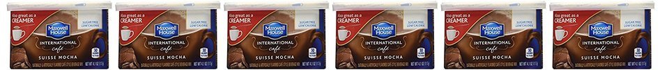 Maxwell House International Caf&eacute; - Suisse Mocha Sugar-Free - 4.1-oz. Packages (Pack of 6) N2