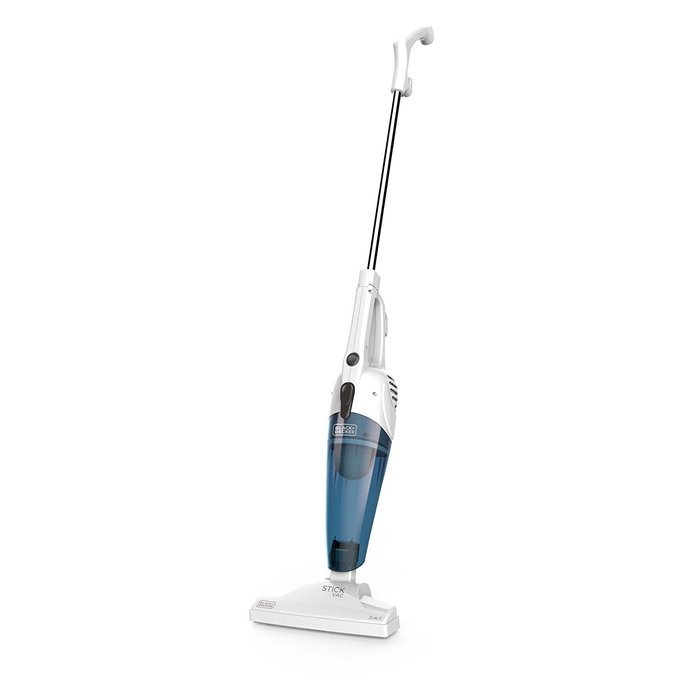 Black & Decker StickVac 2 in 1 Handheld and Upright Vacuum Cleaner (Blue, White) N2
