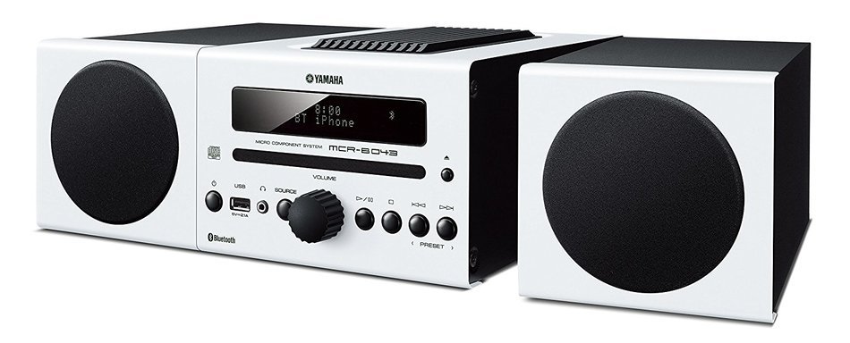 Yamaha MCR-B043RE Desktop Audio System, Red N2