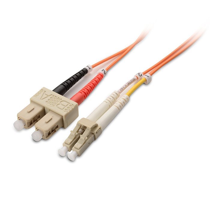 Cable Matters 10Gb 40Gb Multimode OM3 Duplex 50/125 OFNP Fiber Patch Cable LC to LC - 10m N11