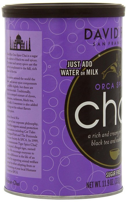 David Rio Chai Mix, Tiger Spice, 14 Ounce N65